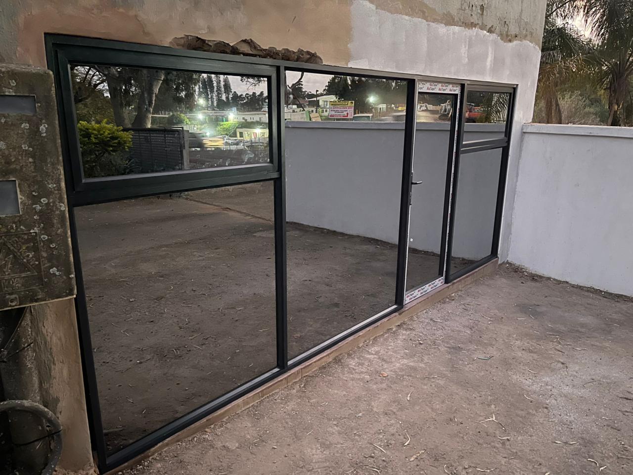 Premium aluminium doors in a luxury residence
